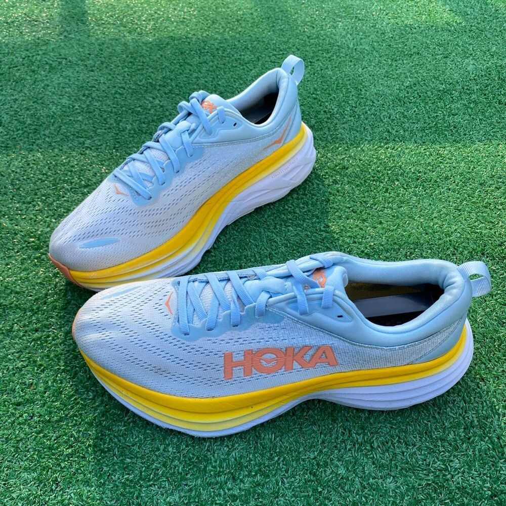 HOKA ONE ONE BONDI 8 WIDE - Women’s Running Shoes - SIZE 10D